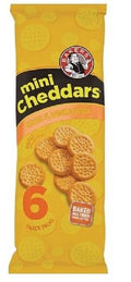 Bakers Mini Cheddars CHEESE (6x33g)