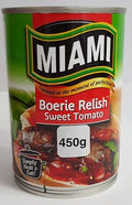 Miami BOERIE RELISH Sweet Tomato 450g