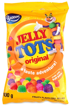 Beacon Jelly Tots- ORIGINAL 100g