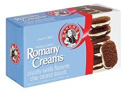 Bakers Romany VANILLA Creams 200g